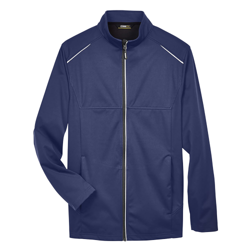 Classic Navy CORE365 Men's Three-Layer Knit Tech-Shell