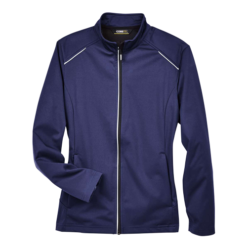 Classic Navy CORE365 Women's Three-Layer Knit Tech-Shell