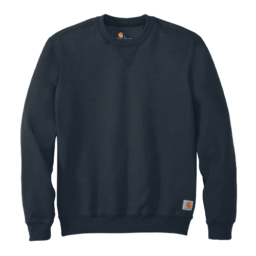 New Navy Carhartt Midweight Crewneck Sweatshirt