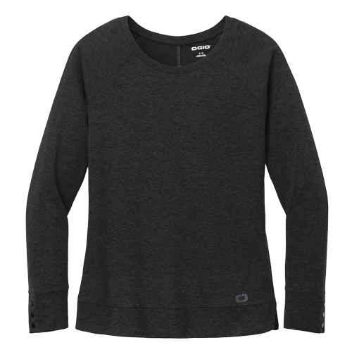 Blacktop Women's OGIO Long Sleeve Scoop Neck